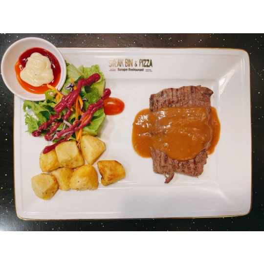 Steak Thường Sốt Vang