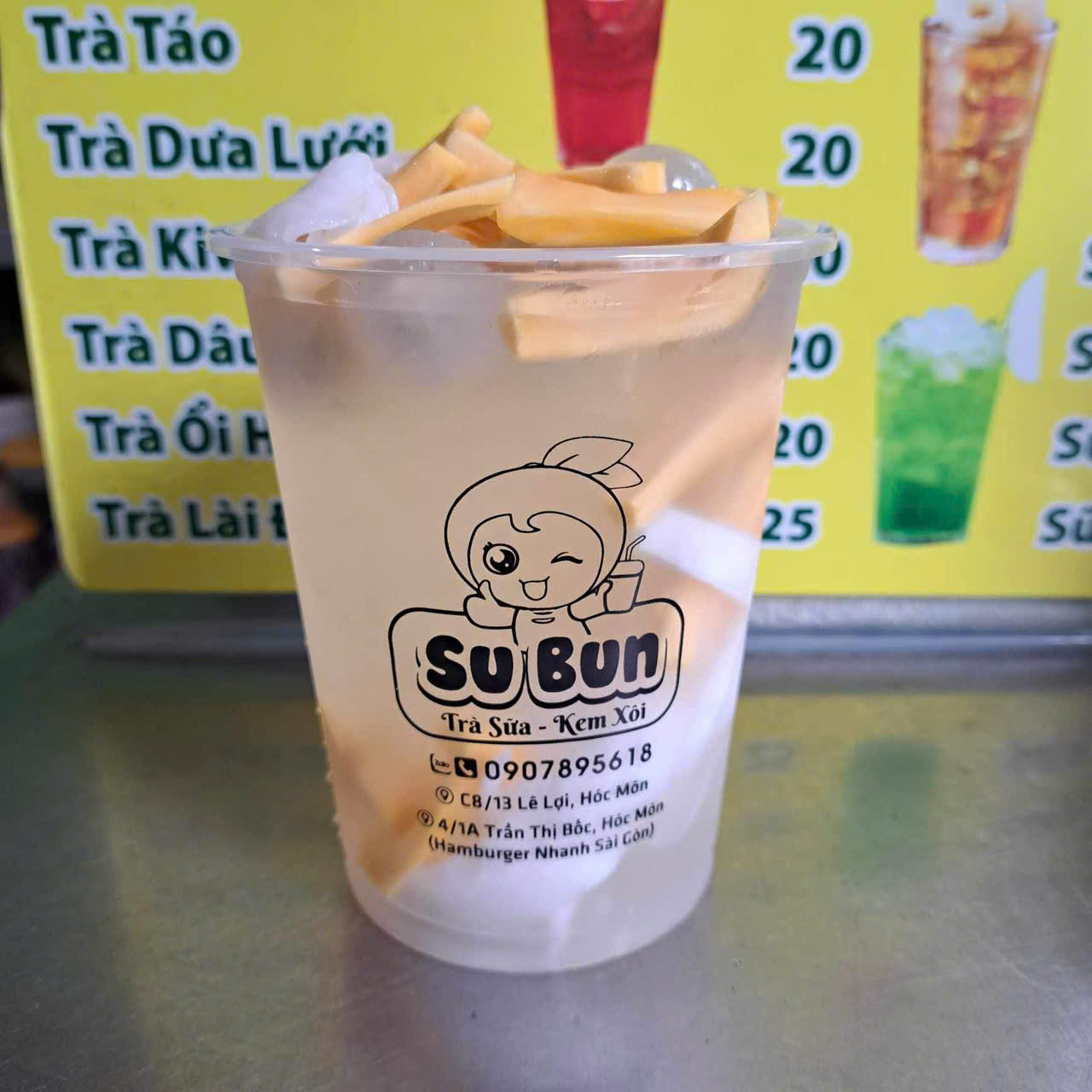 Dừa tắc trái cây