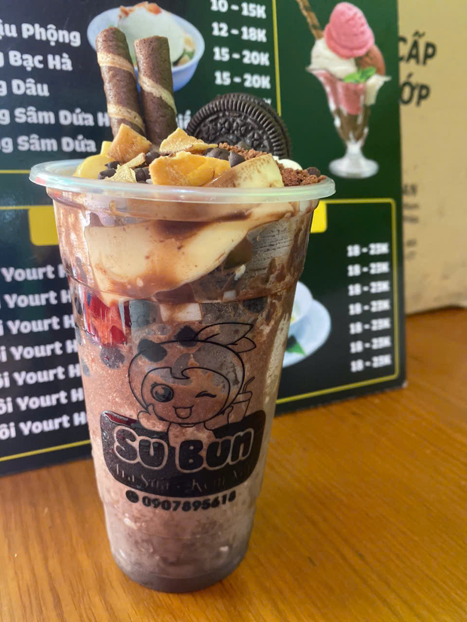 Milo dầm plan full topping